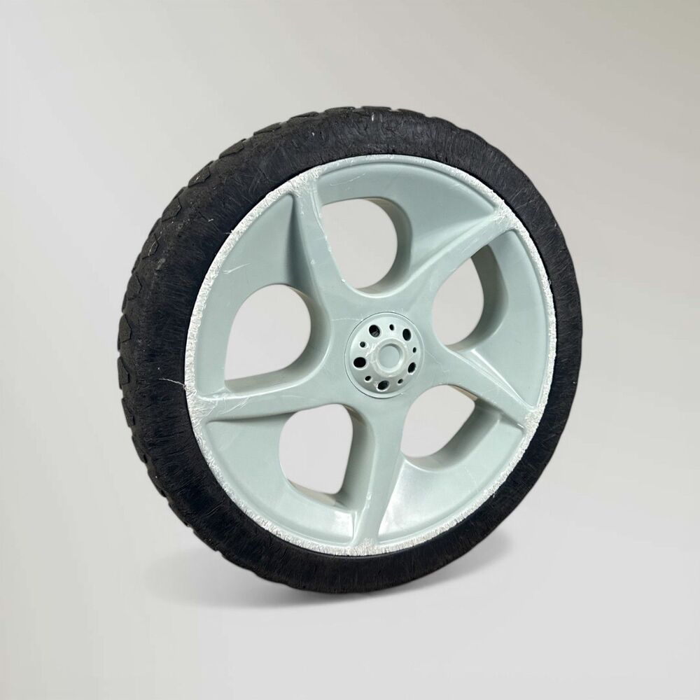 Greenworks Mower Rear Wheel & Cover Genuine Part # 34102486